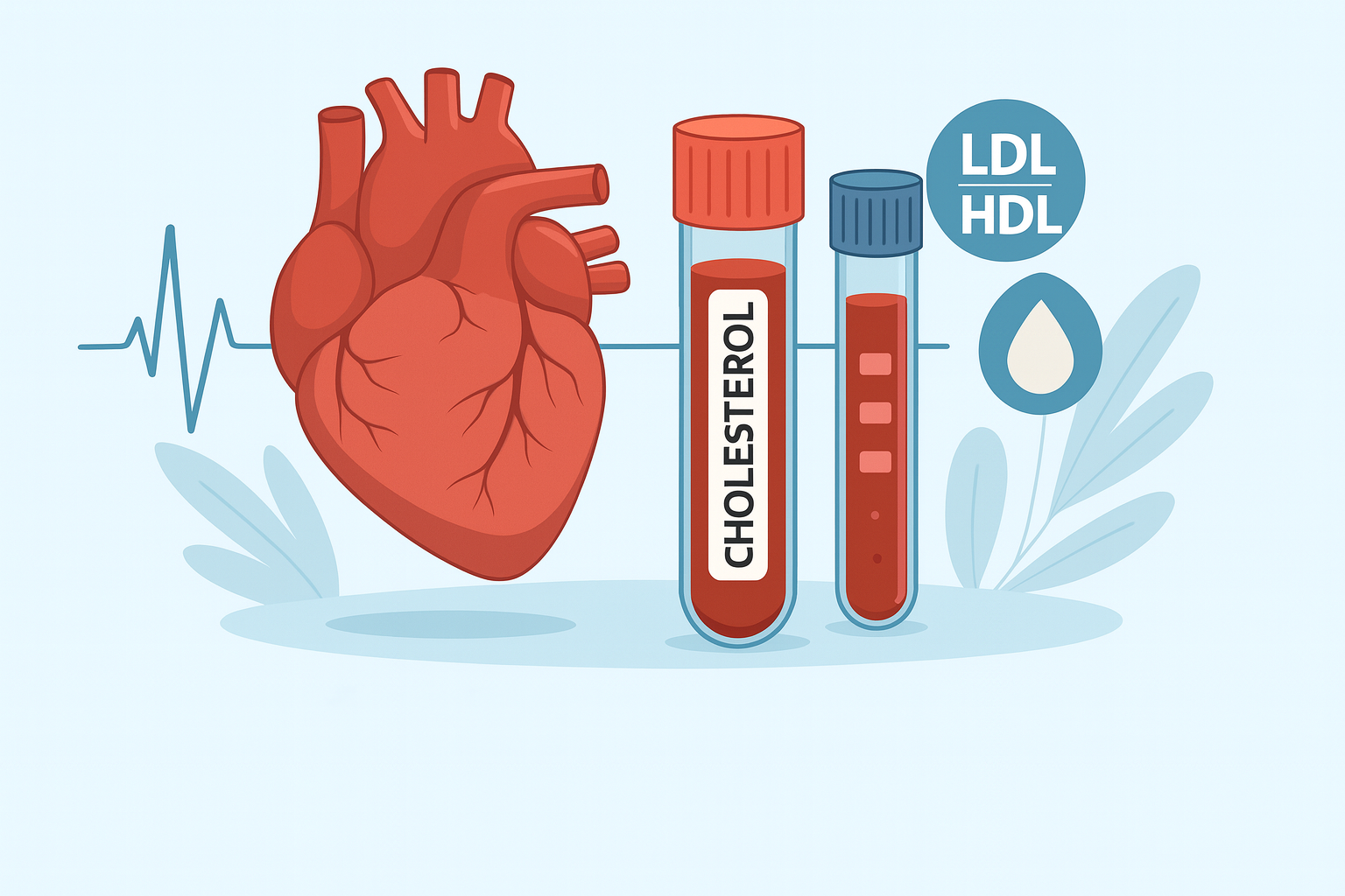 Cardiac and lipid profile lab test package in Surat.
